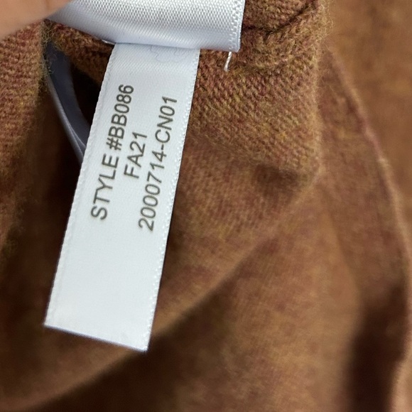 J. Crew Wool-Blend V-Neck Tunic Sweater size small fall preppy cozy - Picture 9 of 9